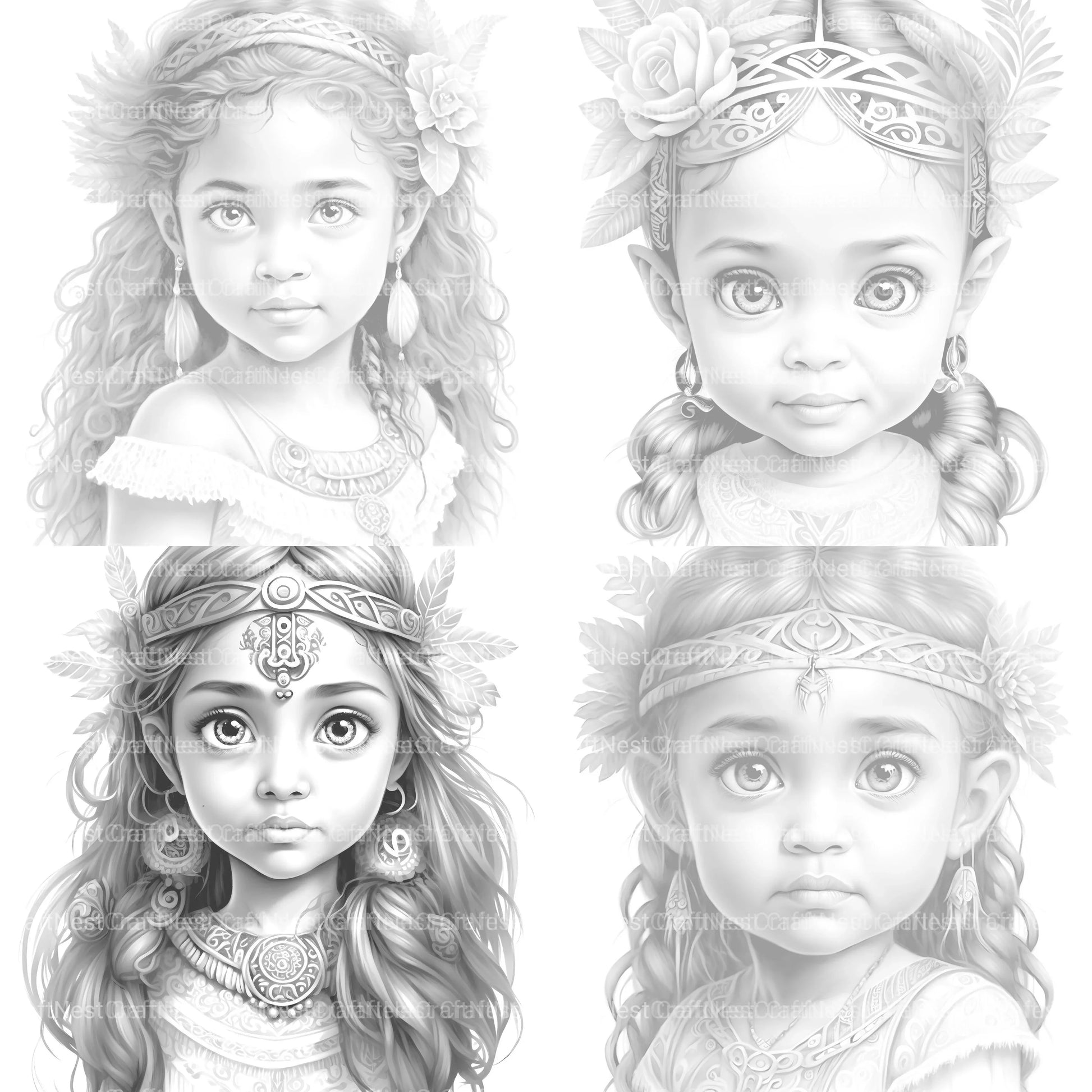 Maya Boy Coloring Book - CraftNest - Digital Crafting and Art