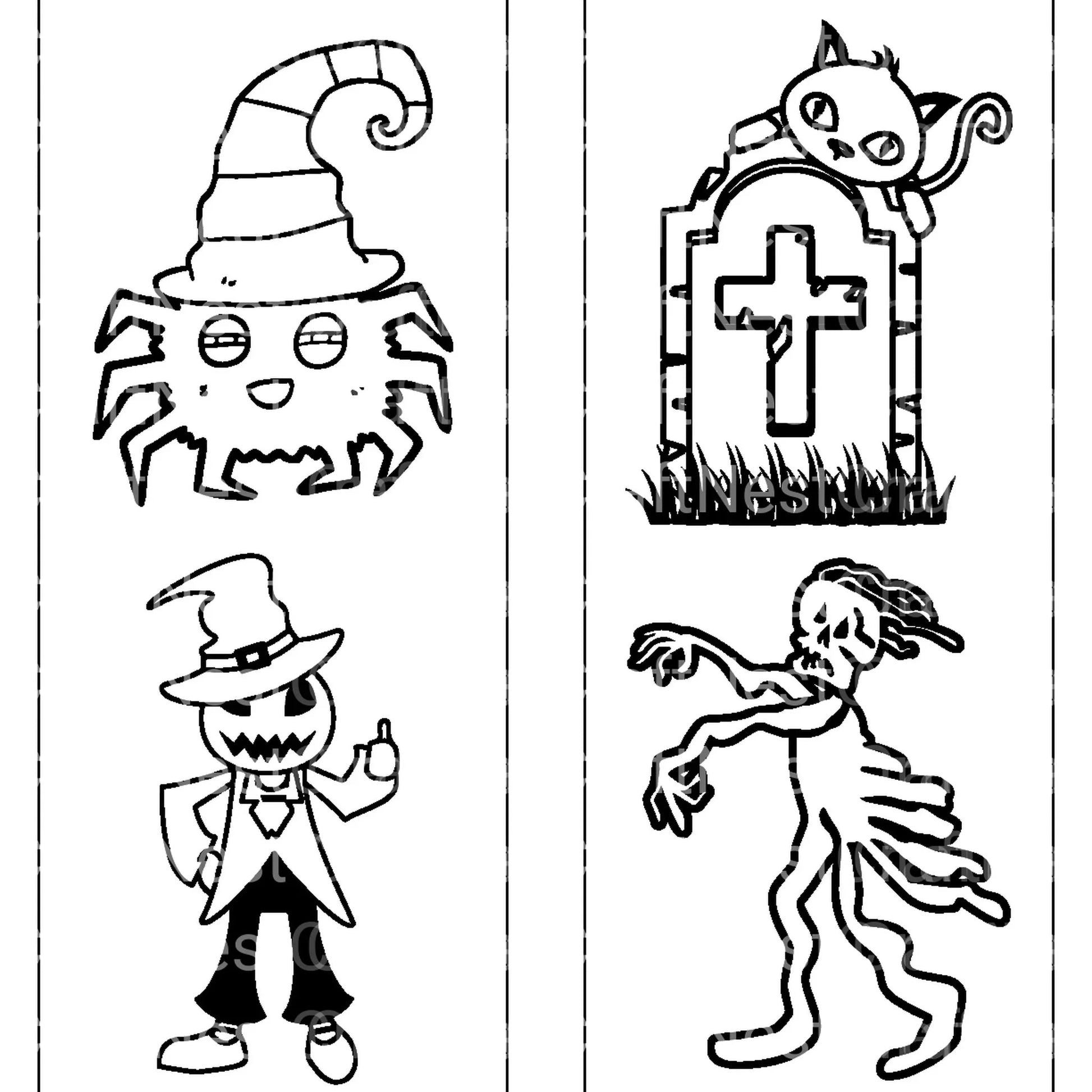 Kids Coloring Pages Set Coloring Book - CraftNest - Digital Crafting and Art