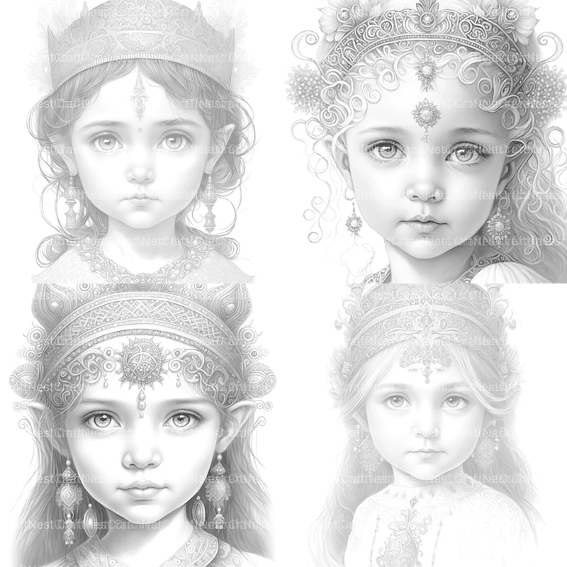 Aztec Girl Coloring Book - CraftNest - Digital Crafting and Art