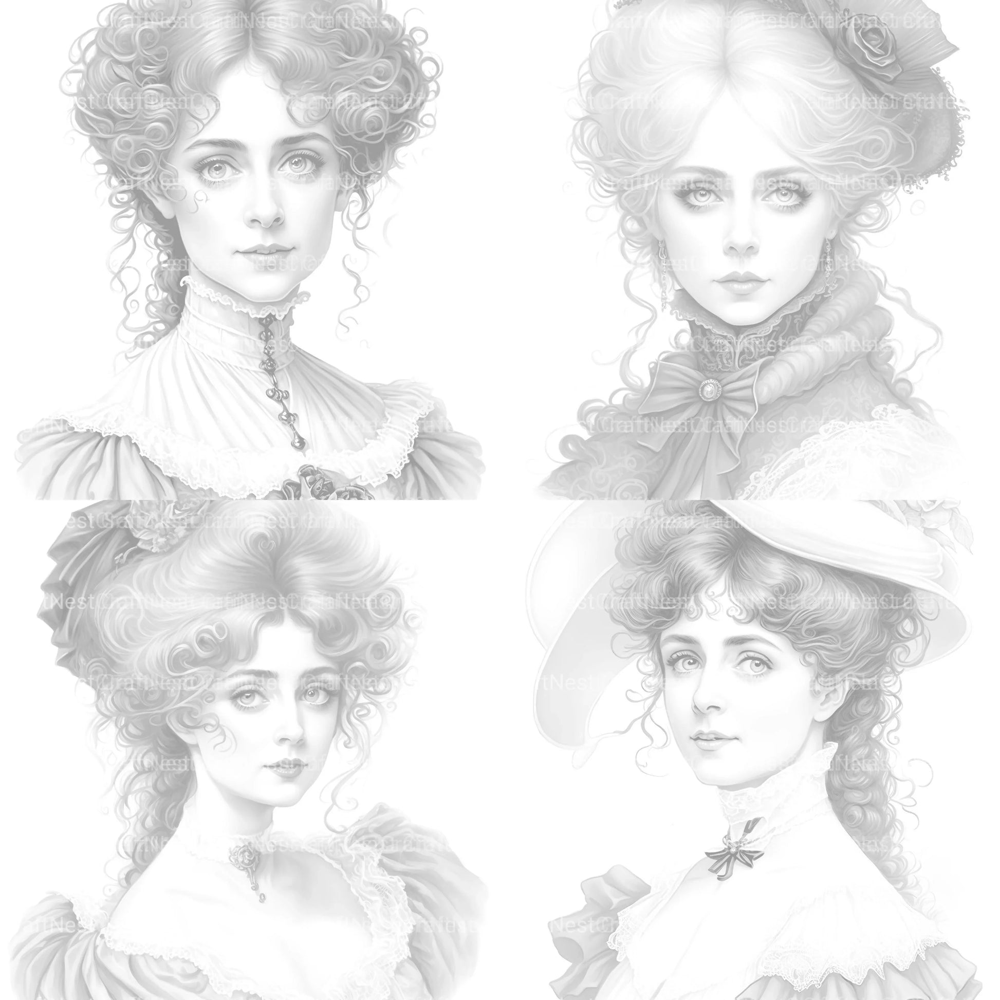 Viking Girl Coloring Book - CraftNest - Digital Crafting and Art