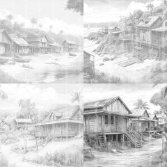 Hawaii Coloring Book - CraftNest - Digital Crafting and Art