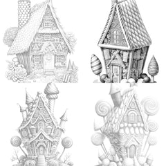 Aztec Tiny House Coloring Book - CraftNest - Digital Crafting and Art