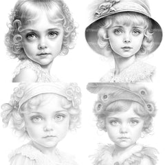 Cyborg Girl Coloring Book - CraftNest - Digital Crafting and Art