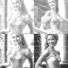 Steampunk Girl Coloring Book 1 - CraftNest - Digital Crafting and Art