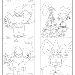 Kids Christmas Coloring Book Volume 7 - CraftNest - Digital Crafting and Art