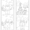 Kids Christmas Coloring Book Volume