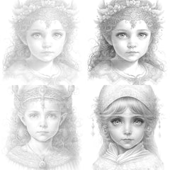 Aztec Girl Coloring Book - CraftNest - Digital Crafting and Art