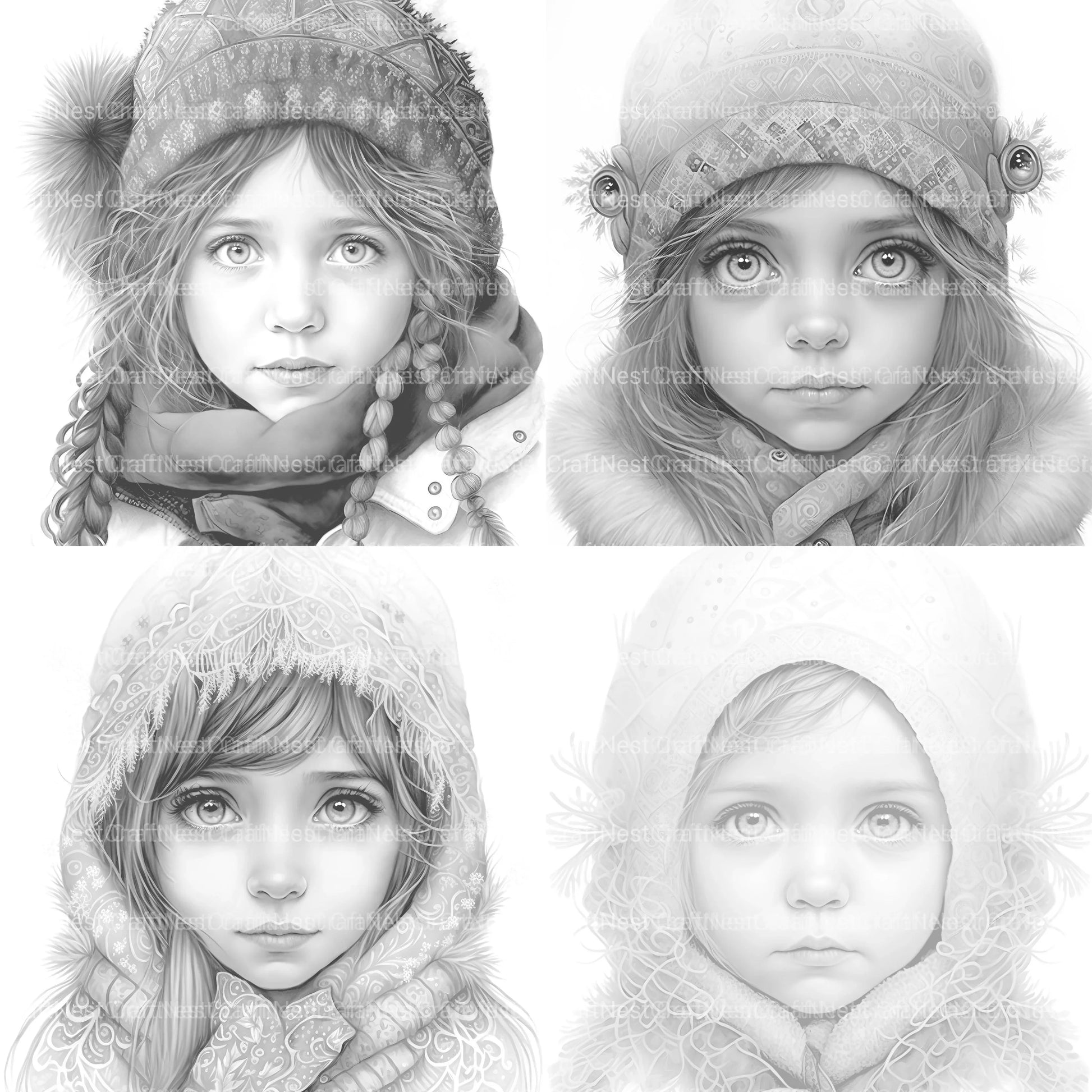 Egyptian Boy Coloring Book - CraftNest - Digital Crafting and Art