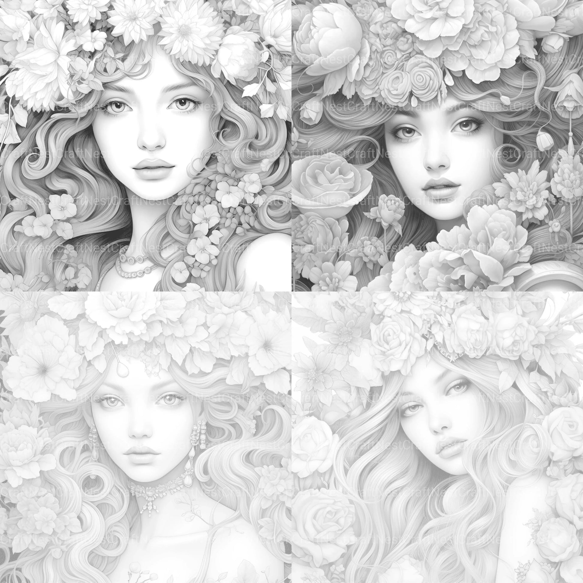 Kids Coloring Pages Coloring Book - CraftNest - Digital Crafting and Art