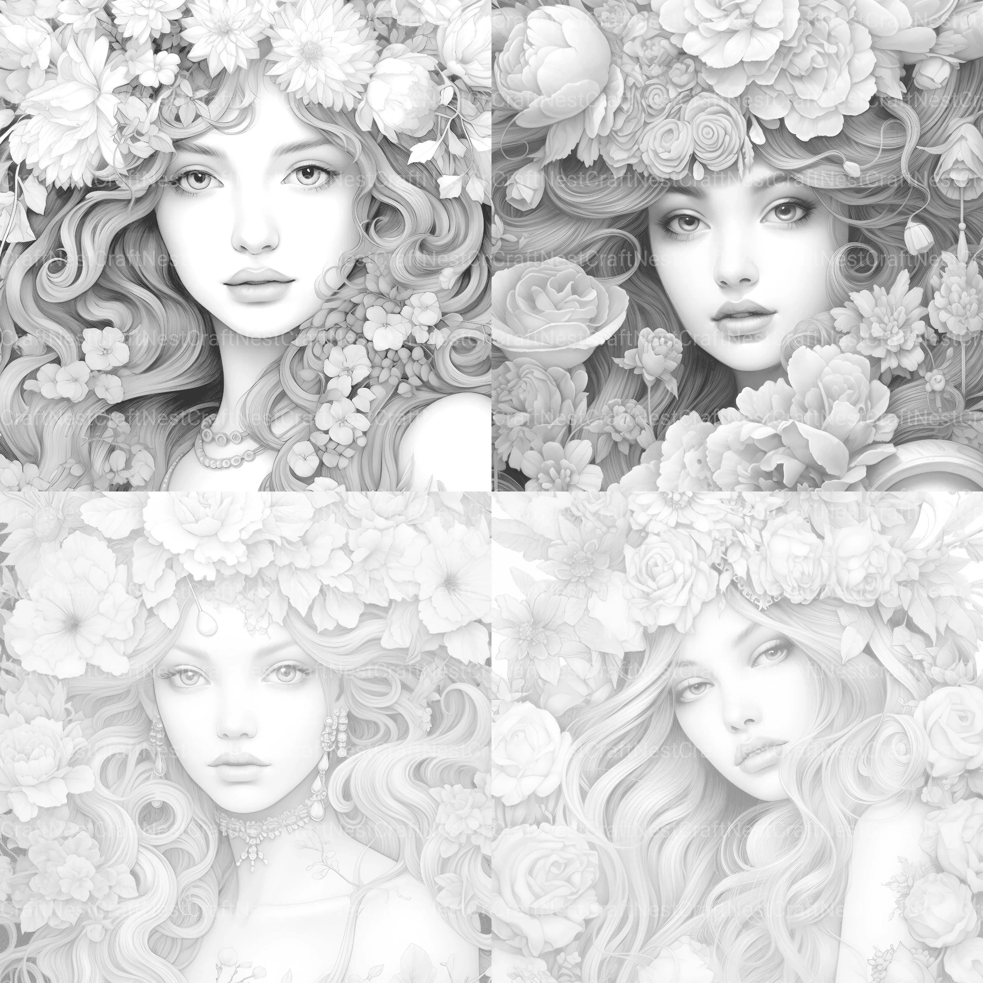 Kids Coloring Pages Coloring Book - CraftNest - Digital Crafting and Art