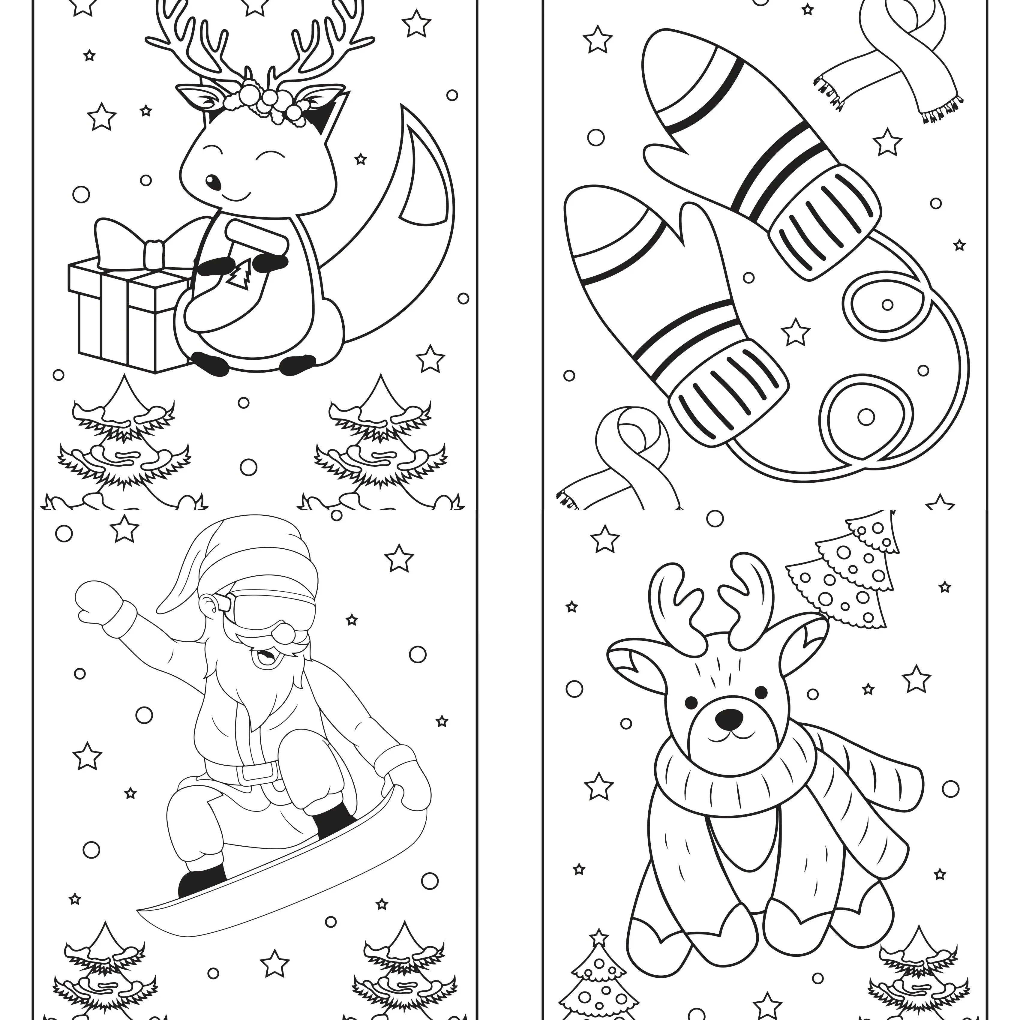 Kids Christmas Coloring Book Volume 2
