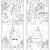 Kids Christmas Coloring Book Volume