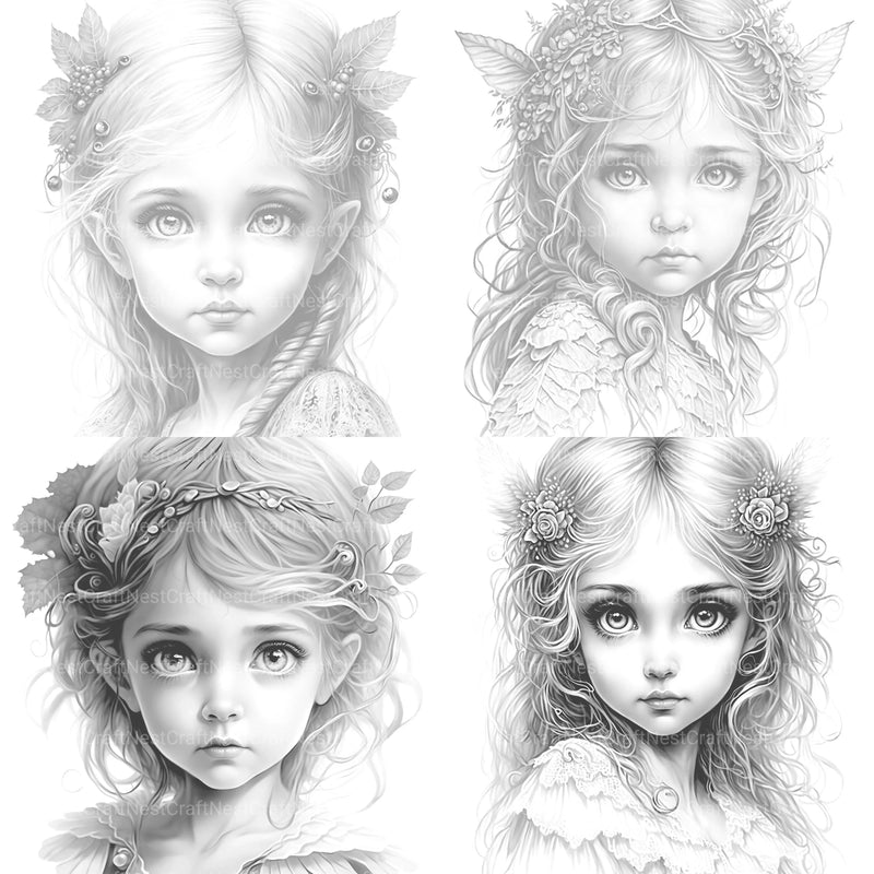 Gnome Girl Coloring Book - CraftNest - Digital Crafting and Art