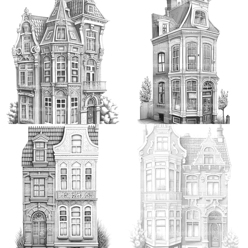 Brazilian Tiny House Coloring Book - CraftNest - Digital Crafting and Art