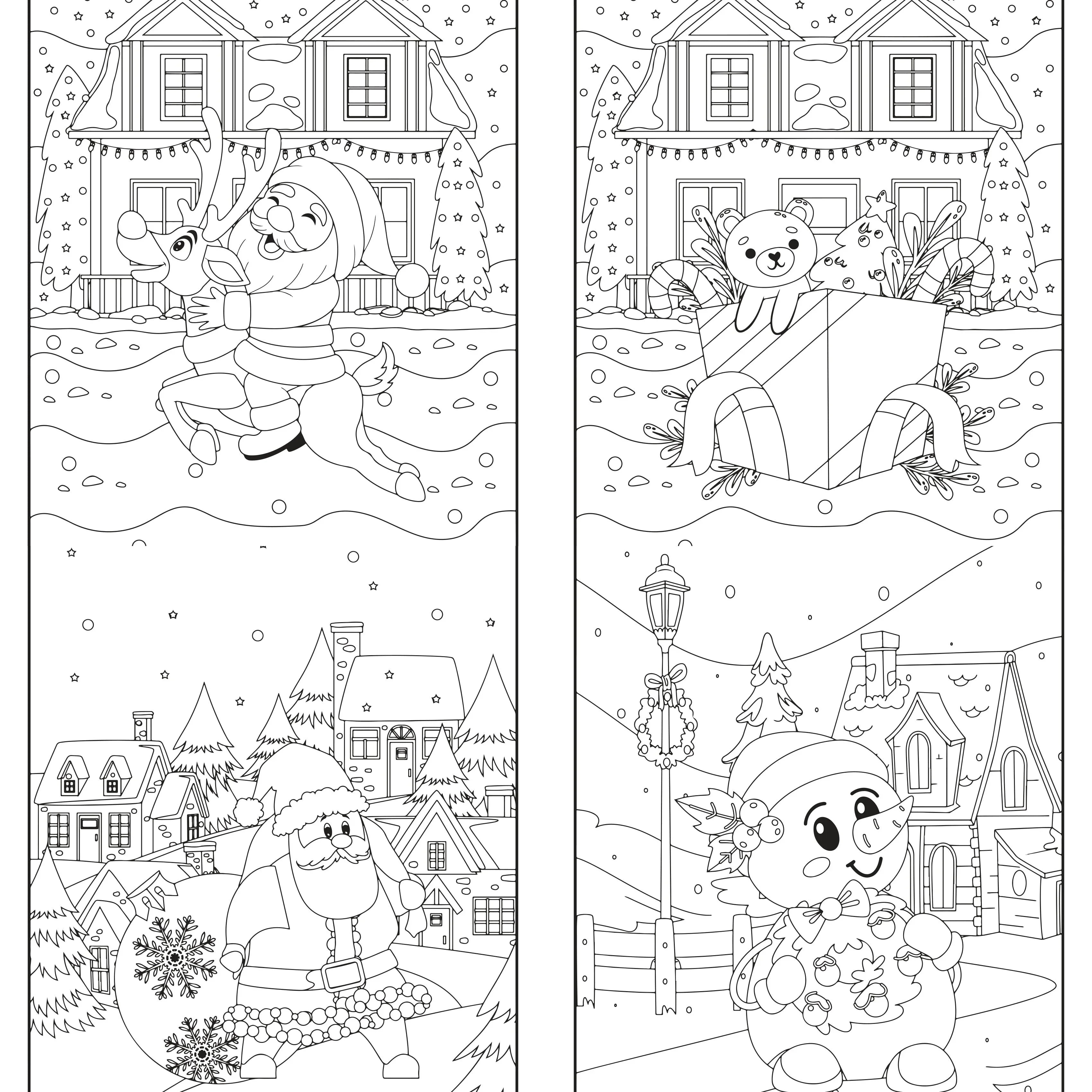 Kids Christmas Coloring Pages Coloring Book