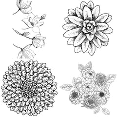 Floral Coloring Book - CraftNest - Digital Crafting and Art
