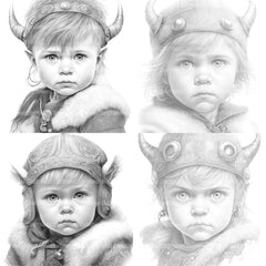 Winter Girl Coloring Book 2 - CraftNest - Digital Crafting and Art