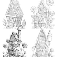 Aztec Tiny House Coloring Book - CraftNest - Digital Crafting and Art