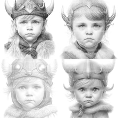 Winter Girl Coloring Book 2 - CraftNest - Digital Crafting and Art