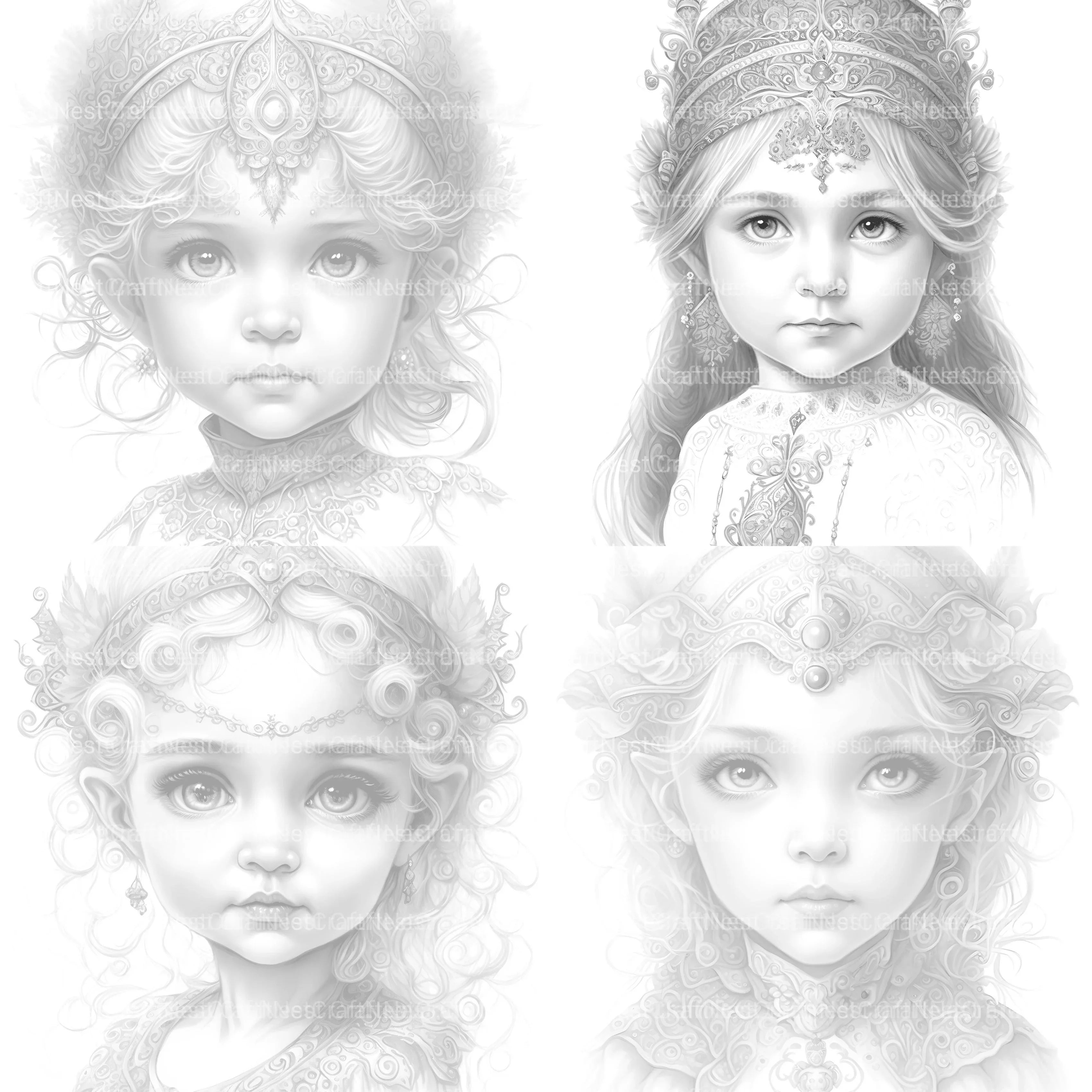 Aztec Girl Coloring Book - CraftNest - Digital Crafting and Art