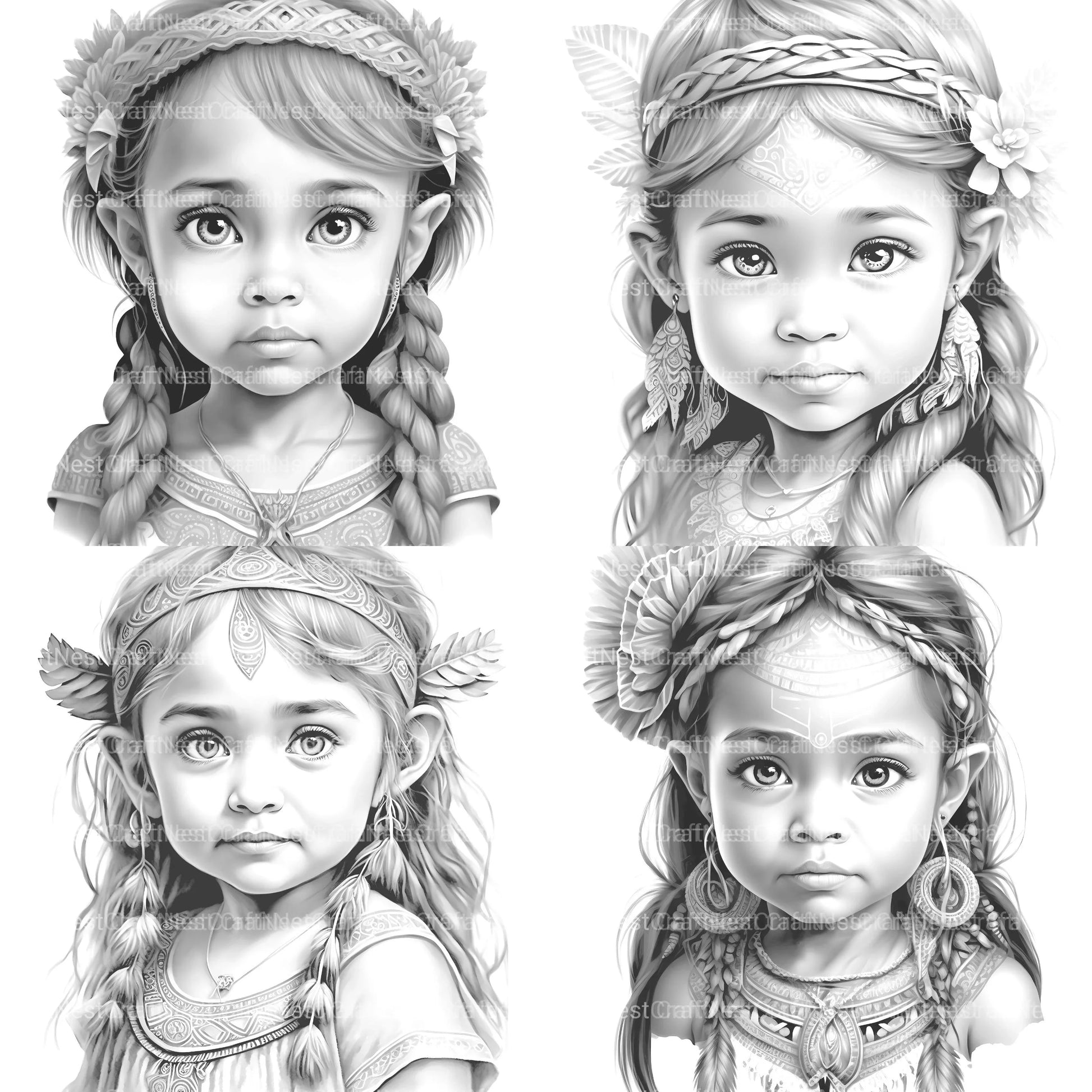 Maya Boy Coloring Book - CraftNest - Digital Crafting and Art