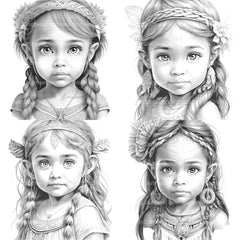 Maya Boy Coloring Book - CraftNest - Digital Crafting and Art