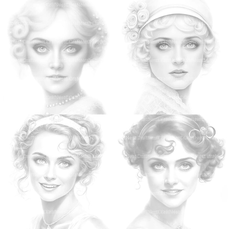 Brides Coloring Book - CraftNest - Digital Crafting and Art