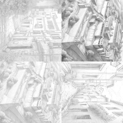 Ancient Rome Coloring Book - CraftNest - Digital Crafting and Art