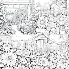 Farmers Garden Coloring Book 2 - CraftNest - Digital Crafting and Art