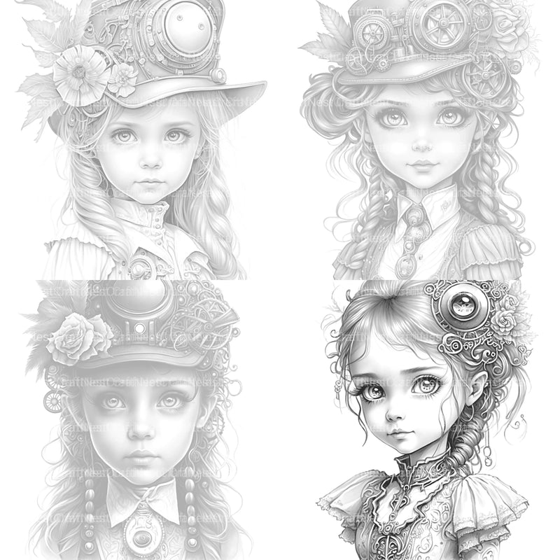 Victorian Boy Coloring Book - CraftNest - Digital Crafting and Art