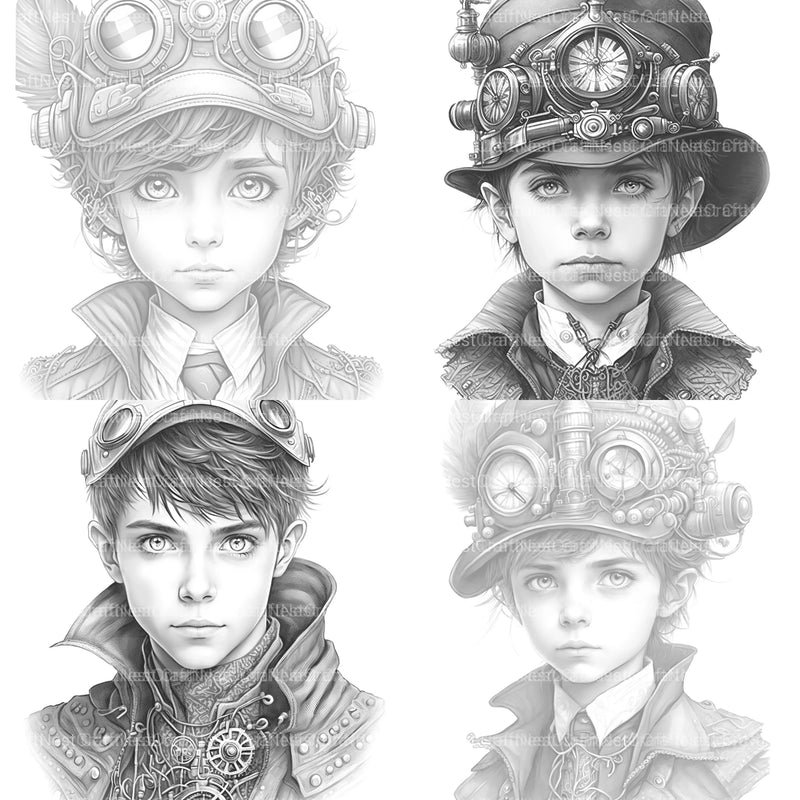 Young Woman Coloring Book - CraftNest - Digital Crafting and Art