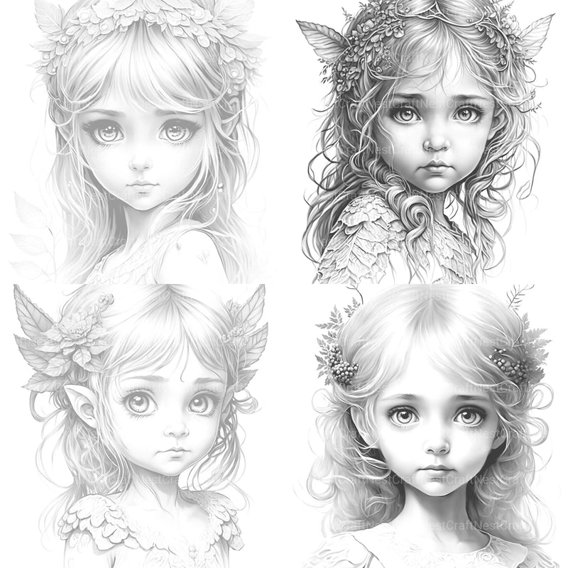 Gnome Girl Coloring Book - CraftNest - Digital Crafting and Art