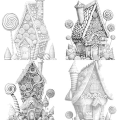 Aztec Tiny House Coloring Book - CraftNest - Digital Crafting and Art