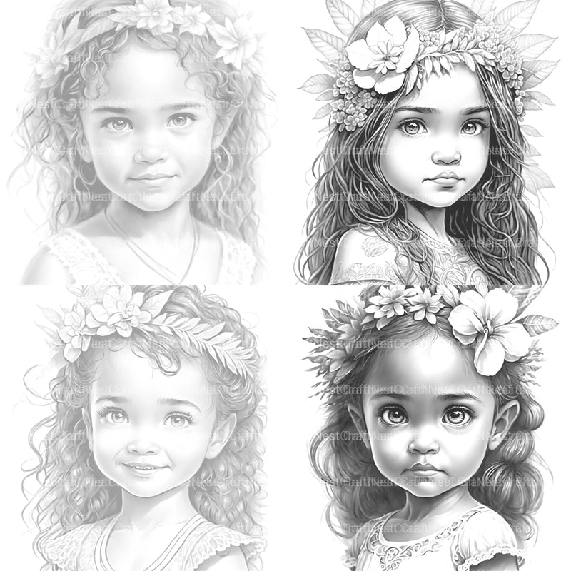 Inca Boy Coloring Book - CraftNest - Digital Crafting and Art