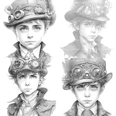 Young Woman Coloring Book - CraftNest - Digital Crafting and Art