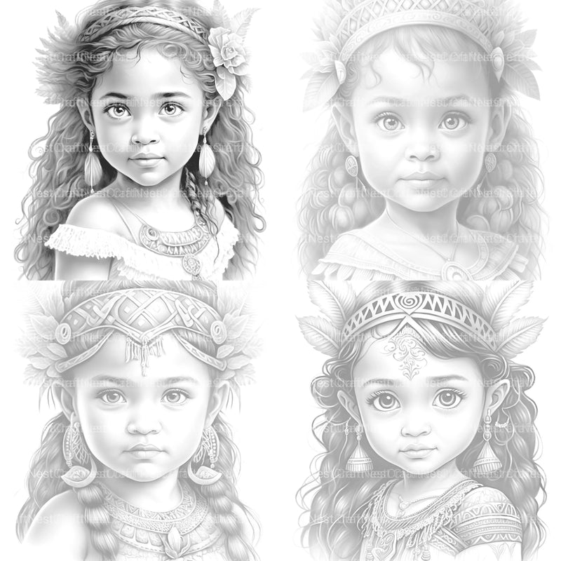 Maya Boy Coloring Book - CraftNest - Digital Crafting and Art