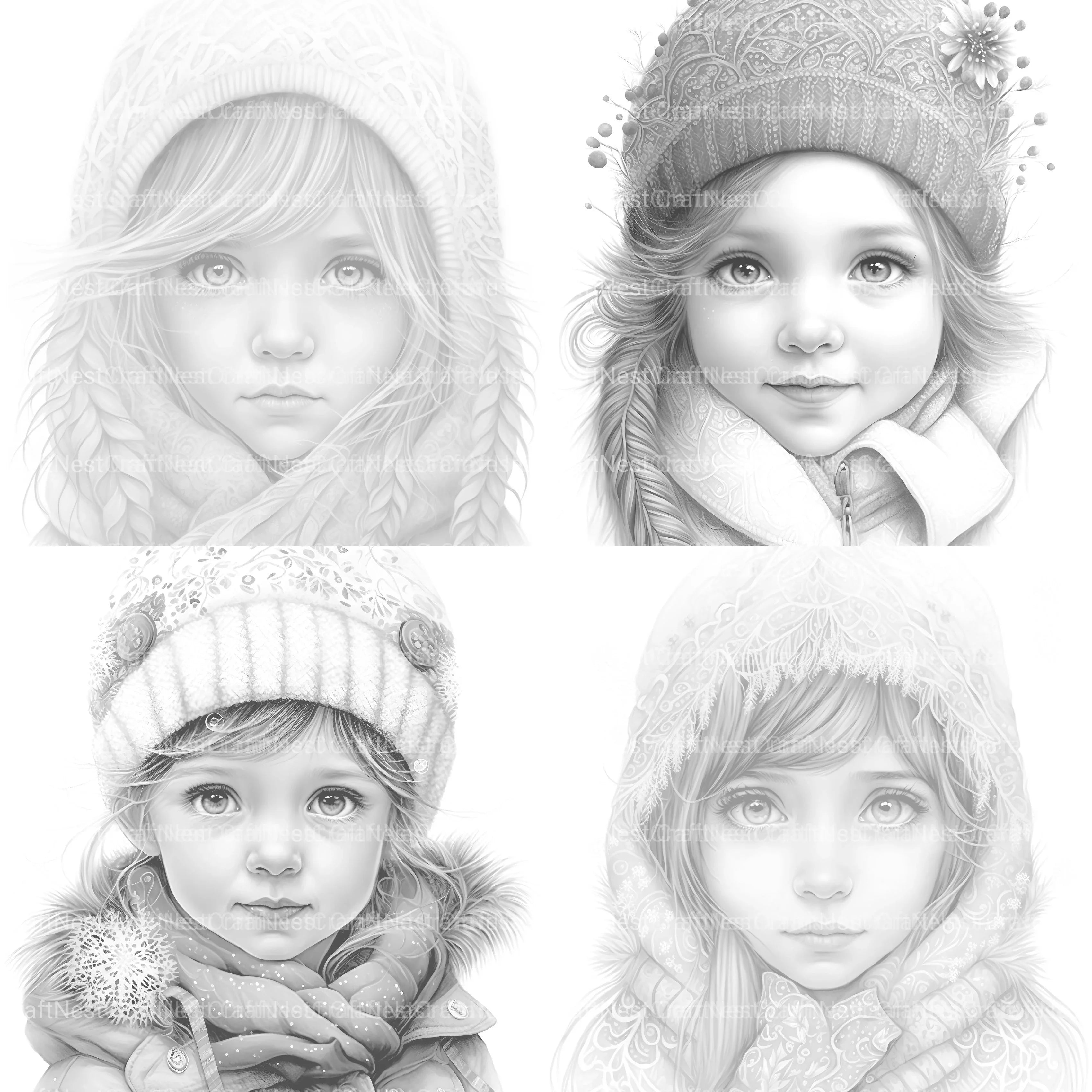 Egyptian Boy Coloring Book - CraftNest - Digital Crafting and Art