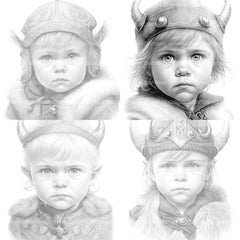 Winter Girl Coloring Book 2 - CraftNest - Digital Crafting and Art