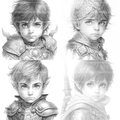 Steampunk Boy Coloring Book - CraftNest - Digital Crafting and Art