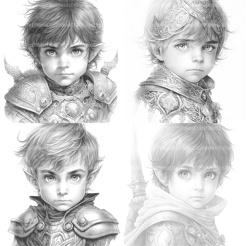 Steampunk Boy Coloring Book - CraftNest - Digital Crafting and Art