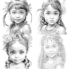 Maya Boy Coloring Book - CraftNest - Digital Crafting and Art