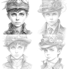 Young Woman Coloring Book - CraftNest - Digital Crafting and Art