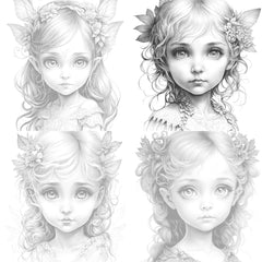 Gnome Girl Coloring Book - CraftNest - Digital Crafting and Art