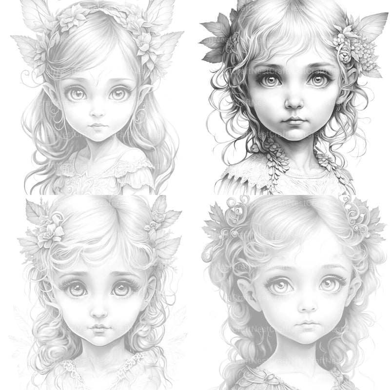 Gnome Girl Coloring Book - CraftNest - Digital Crafting and Art