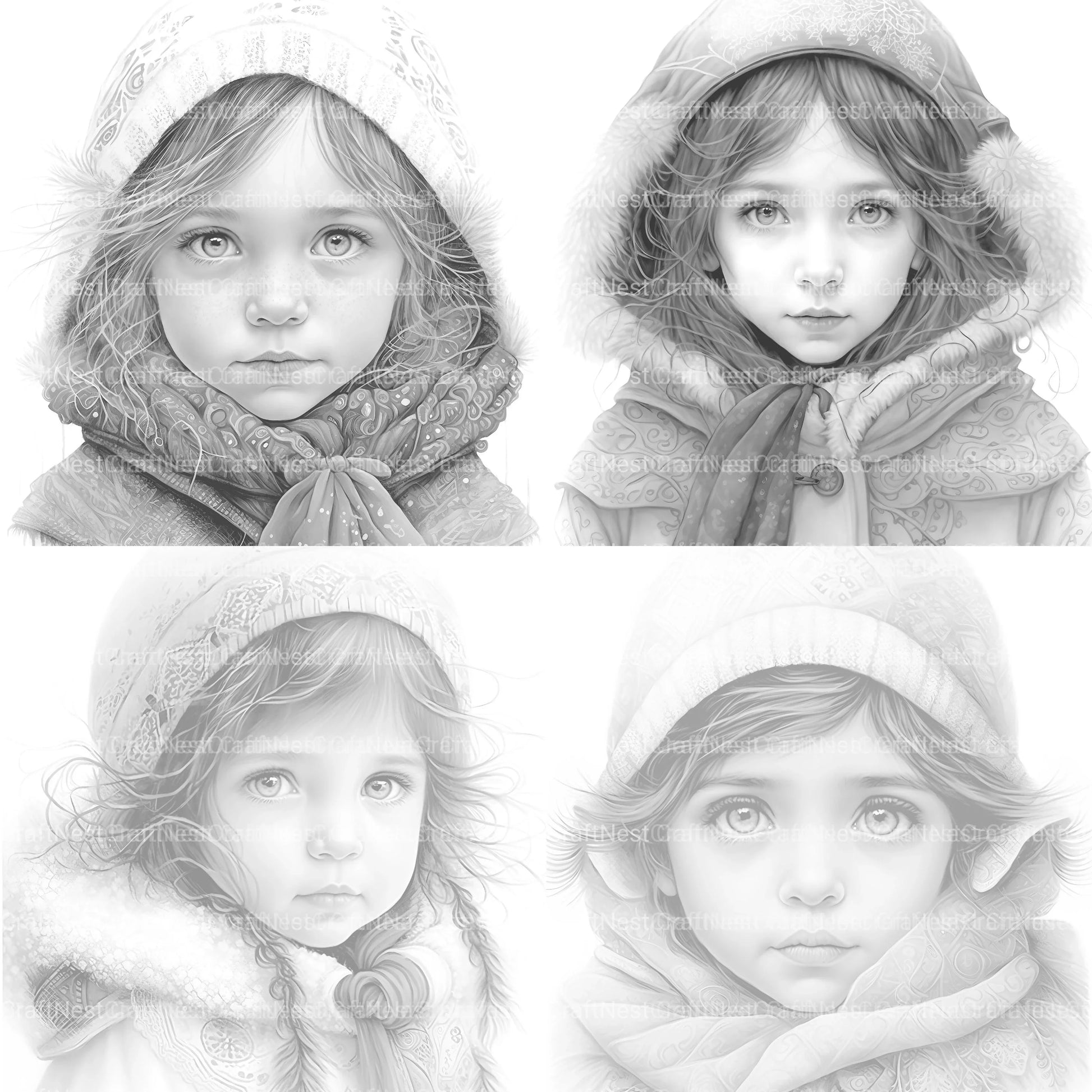 Egyptian Boy Coloring Book - CraftNest - Digital Crafting and Art