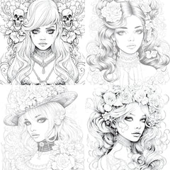 Little Princess Coloring Book - CraftNest - Digital Crafting and Art