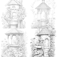 Wishing Well Coloring Book - CraftNest - Digital Crafting and Art