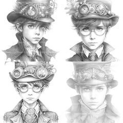 Young Woman Coloring Book - CraftNest - Digital Crafting and Art