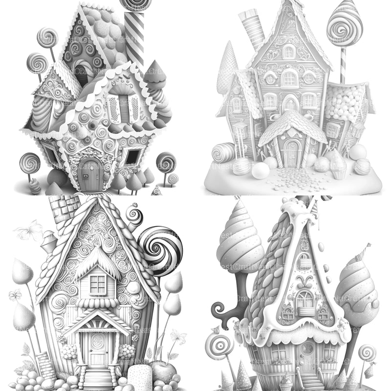 Aztec Tiny House Coloring Book - CraftNest - Digital Crafting and Art