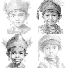 Princess Coloring Book - CraftNest - Digital Crafting and Art